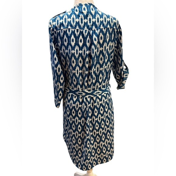 Maeve Chic Blue Patterned Dress size S - Picture 7 of 13